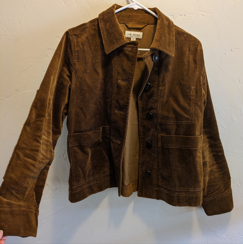Corduroy chore jacket